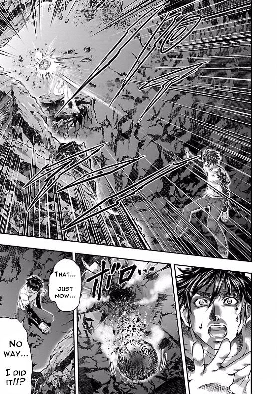 Choujin Sensen Chapter 1 page 52 - Chapter 1 : Telekinetic VS Sniper (First Part)