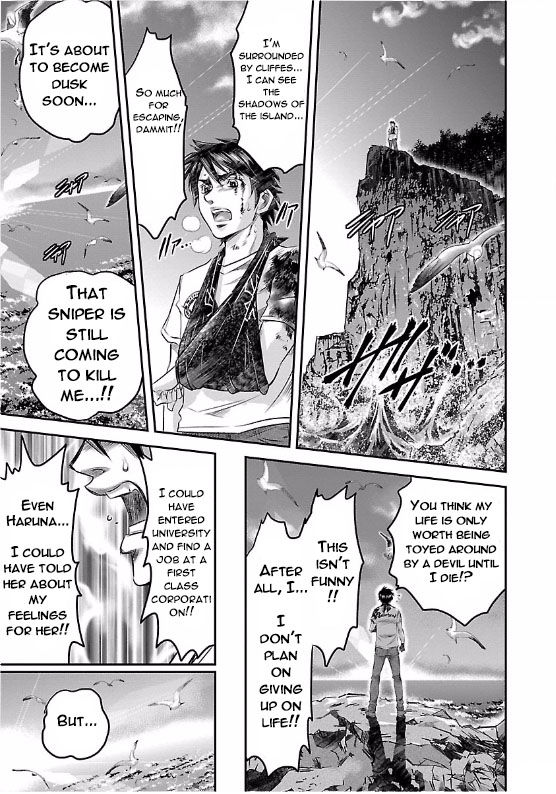 Choujin Sensen Chapter 1 page 54 - Chapter 1 : Telekinetic VS Sniper (First Part)