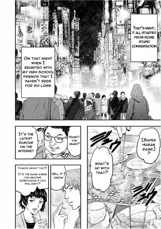 Choujin Sensen Chapter 1 page 7 - Chapter 1 : Telekinetic VS Sniper (First Part)