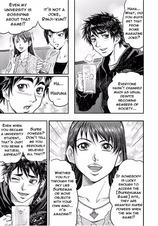 Choujin Sensen Chapter 1 page 8 - Chapter 1 : Telekinetic VS Sniper (First Part)