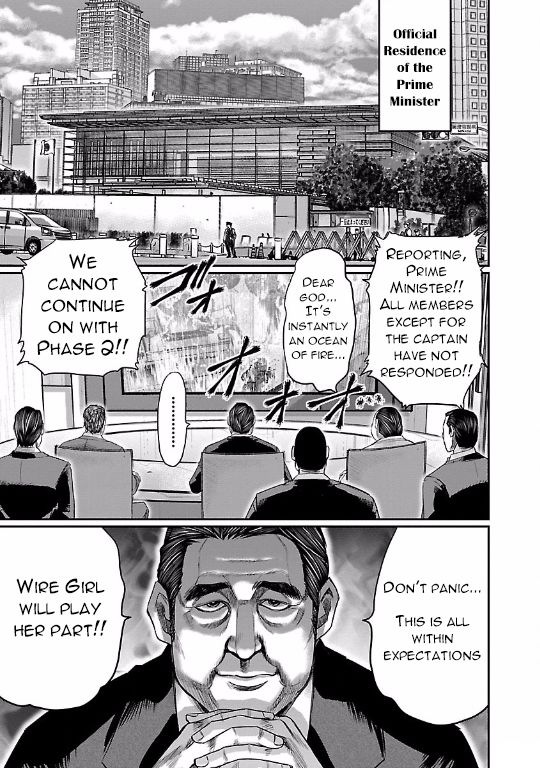 Choujin Sensen Chapter 10 page 11 - Chapter 10 : Wire Girl VS Fire Girl (Last Part)