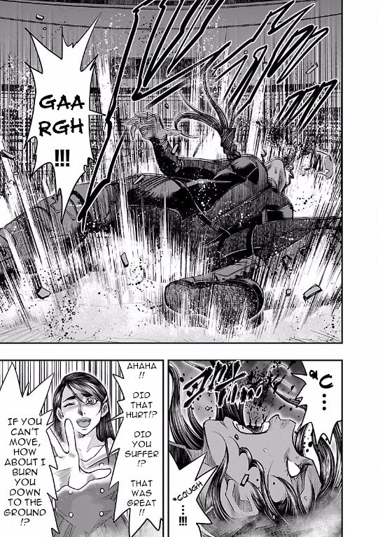 Choujin Sensen Chapter 10 page 17 - Chapter 10 : Wire Girl VS Fire Girl (Last Part)