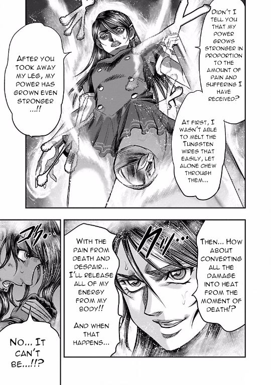 Choujin Sensen Chapter 10 page 19 - Chapter 10 : Wire Girl VS Fire Girl (Last Part)