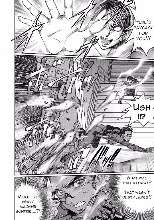 Choujin Sensen Chapter 10 page 2 - Chapter 10 : Wire Girl VS Fire Girl (Last Part)