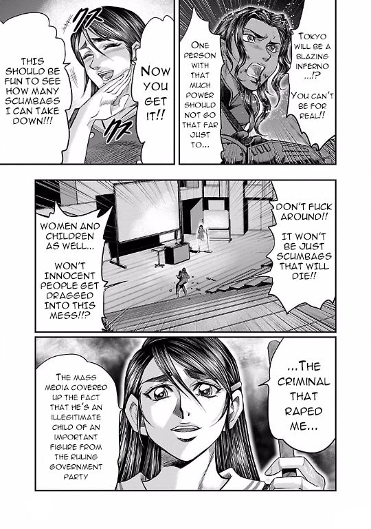 Choujin Sensen Chapter 10 page 21 - Chapter 10 : Wire Girl VS Fire Girl (Last Part)