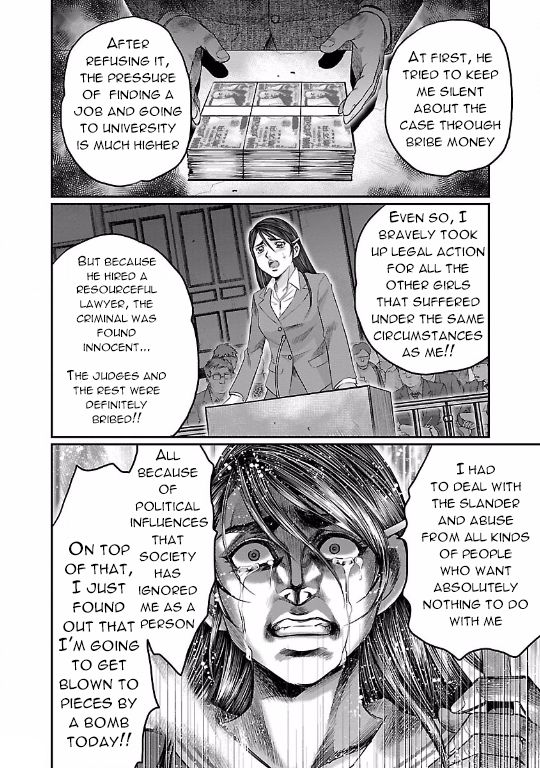 Choujin Sensen Chapter 10 page 22 - Chapter 10 : Wire Girl VS Fire Girl (Last Part)