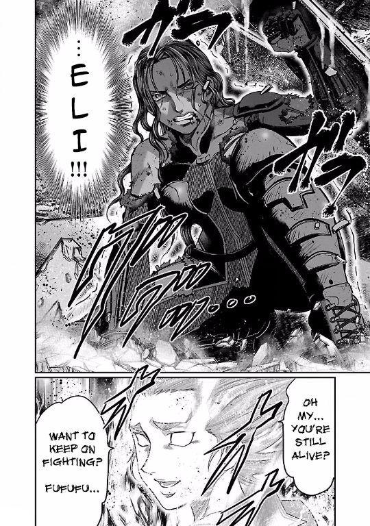 Choujin Sensen Chapter 10 page 28 - Chapter 10 : Wire Girl VS Fire Girl (Last Part)