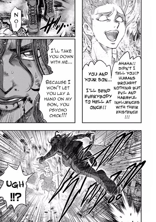 Choujin Sensen Chapter 10 page 31 - Chapter 10 : Wire Girl VS Fire Girl (Last Part)