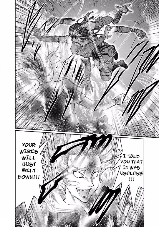 Choujin Sensen Chapter 10 page 32 - Chapter 10 : Wire Girl VS Fire Girl (Last Part)