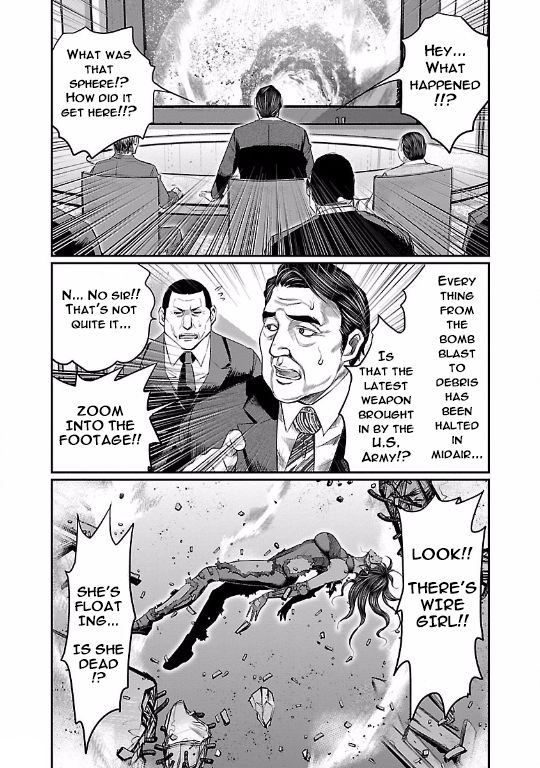 Choujin Sensen Chapter 10 page 40 - Chapter 10 : Wire Girl VS Fire Girl (Last Part)