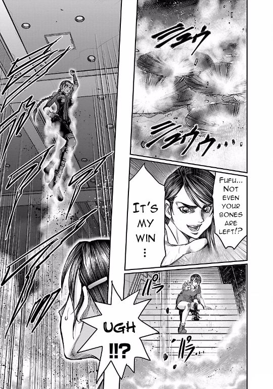 Choujin Sensen Chapter 10 page 5 - Chapter 10 : Wire Girl VS Fire Girl (Last Part)
