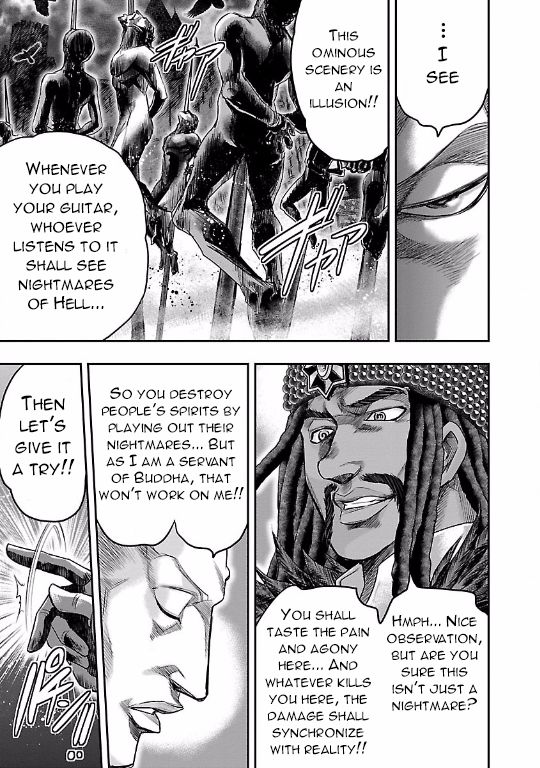 Choujin Sensen Chapter 11 page 32 - Chapter 11 : Demon Blues VS Buddha Doctrine (First Part)