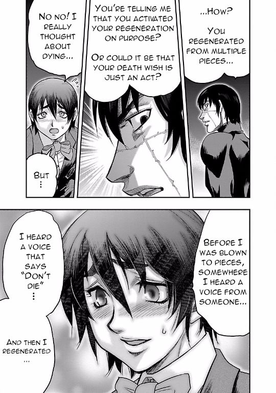 Choujin Sensen Chapter 15 page 11 - Chapter 15 : Hitman VS Regenerator (Last Part)