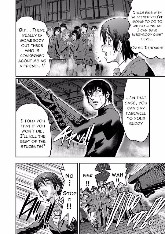 Choujin Sensen Chapter 15 page 12 - Chapter 15 : Hitman VS Regenerator (Last Part)