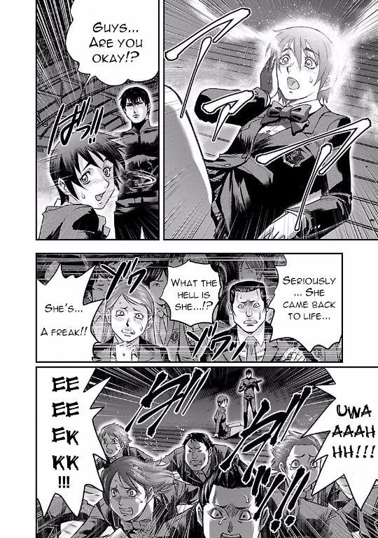 Choujin Sensen Chapter 15 page 14 - Chapter 15 : Hitman VS Regenerator (Last Part)