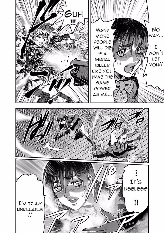 Choujin Sensen Chapter 15 page 18 - Chapter 15 : Hitman VS Regenerator (Last Part)