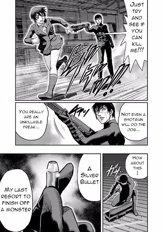 Choujin Sensen Chapter 15 page 19 - Chapter 15 : Hitman VS Regenerator (Last Part)