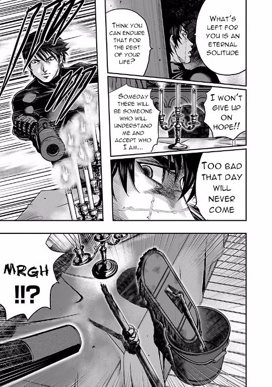 Choujin Sensen Chapter 15 page 23 - Chapter 15 : Hitman VS Regenerator (Last Part)