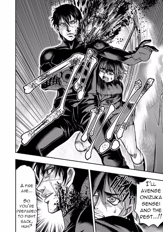 Choujin Sensen Chapter 15 page 24 - Chapter 15 : Hitman VS Regenerator (Last Part)