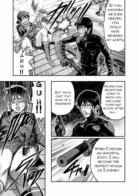 Choujin Sensen Chapter 15 page 25 - Chapter 15 : Hitman VS Regenerator (Last Part)