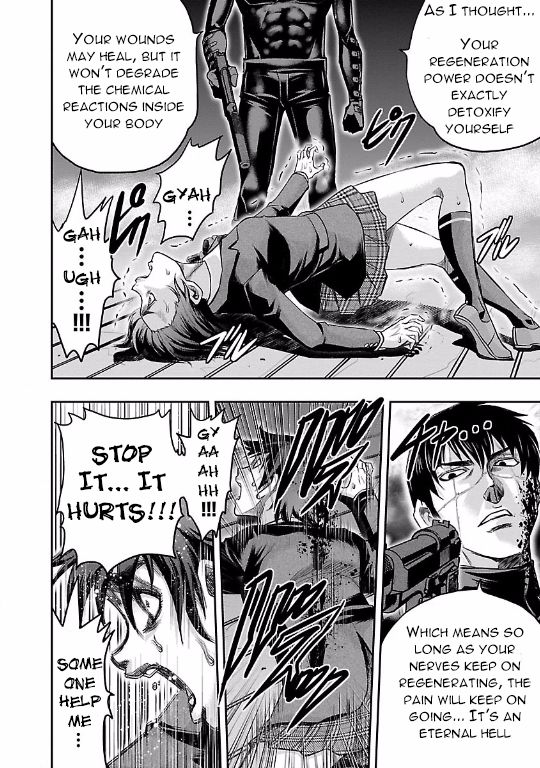 Choujin Sensen Chapter 15 page 28 - Chapter 15 : Hitman VS Regenerator (Last Part)