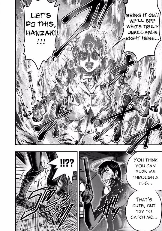 Choujin Sensen Chapter 15 page 32 - Chapter 15 : Hitman VS Regenerator (Last Part)