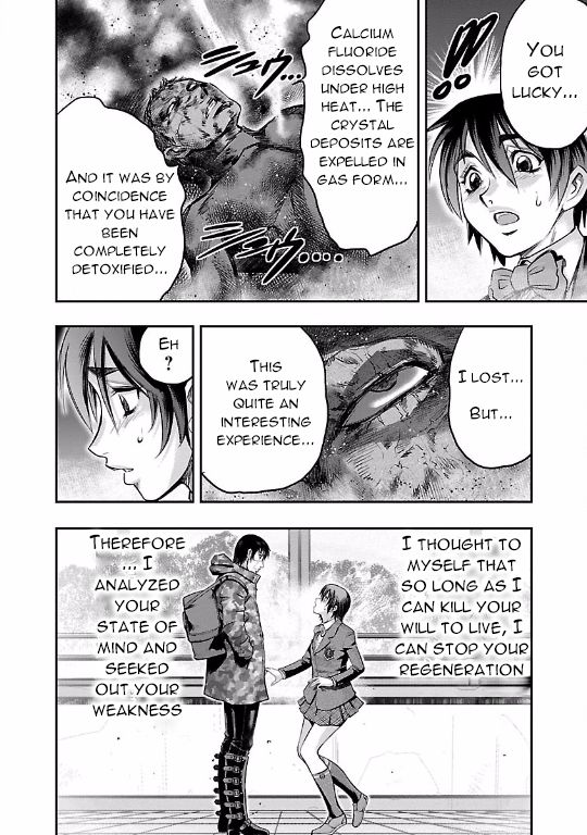 Choujin Sensen Chapter 15 page 36 - Chapter 15 : Hitman VS Regenerator (Last Part)