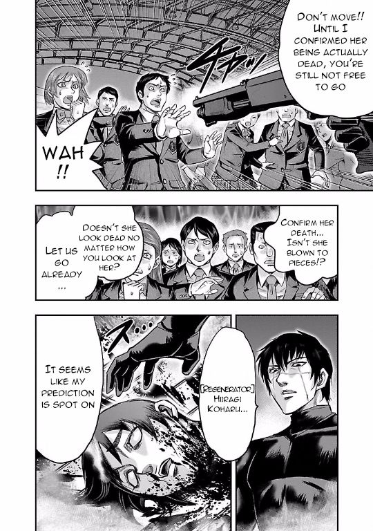 Choujin Sensen Chapter 15 page 6 - Chapter 15 : Hitman VS Regenerator (Last Part)