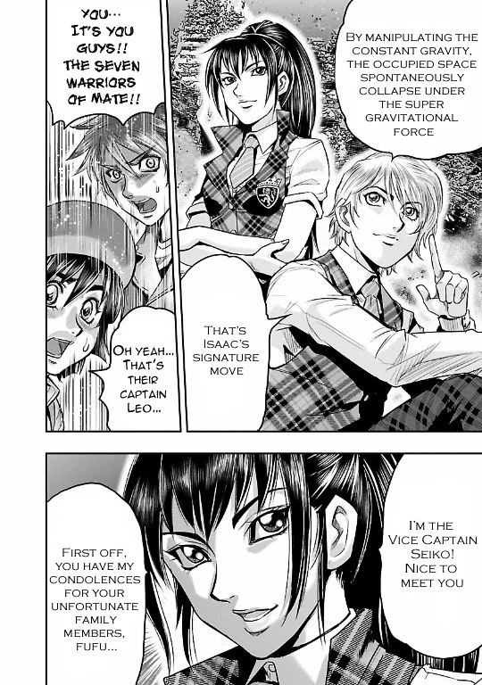 Choujin Sensen Chapter 17.2 page 10 - Chapter 17 v2 : Round Spiral Isaac