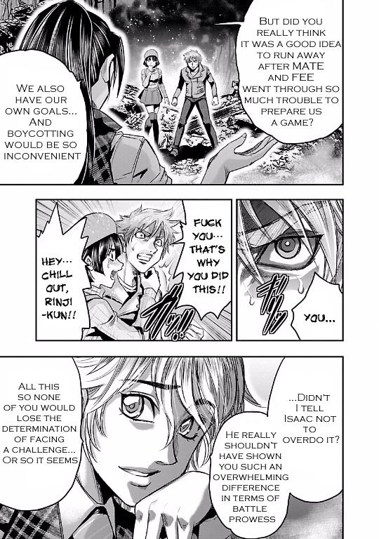 Choujin Sensen Chapter 17.2 page 11 - Chapter 17 v2 : Round Spiral Isaac