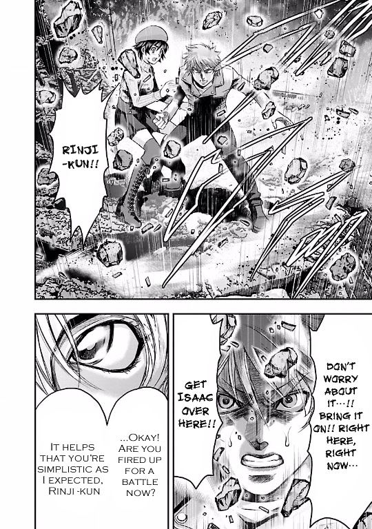 Choujin Sensen Chapter 17.2 page 12 - Chapter 17 v2 : Round Spiral Isaac