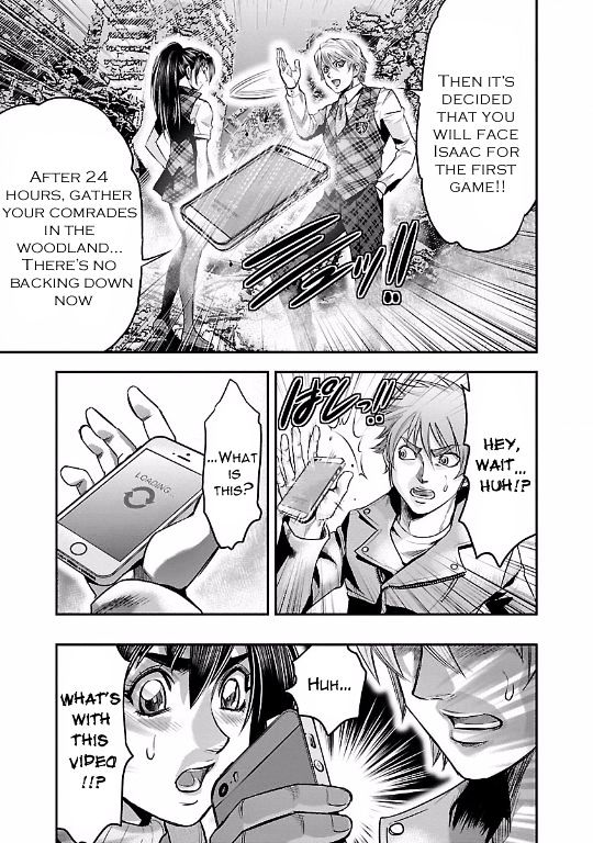 Choujin Sensen Chapter 17.2 page 13 - Chapter 17 v2 : Round Spiral Isaac