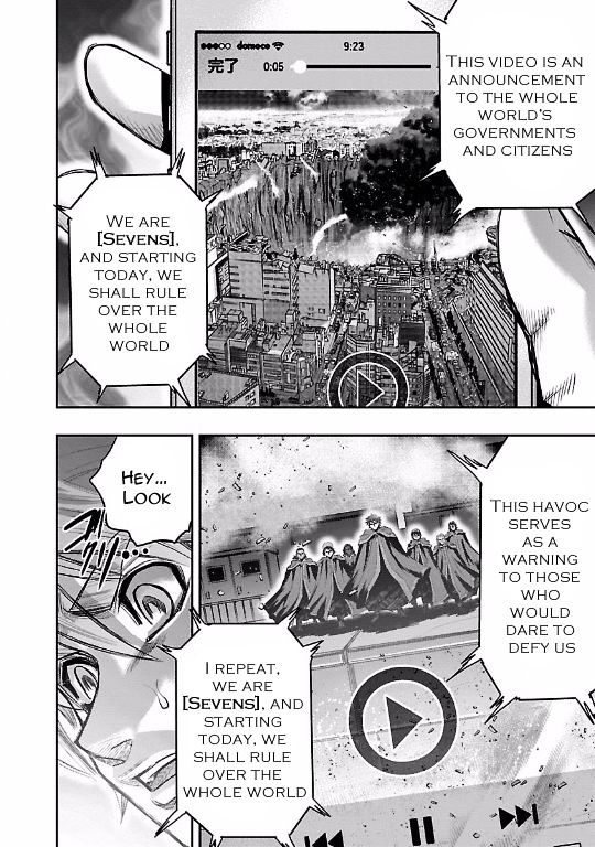 Choujin Sensen Chapter 17.2 page 14 - Chapter 17 v2 : Round Spiral Isaac