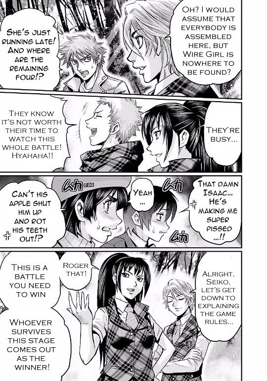 Choujin Sensen Chapter 17.2 page 25 - Chapter 17 v2 : Round Spiral Isaac