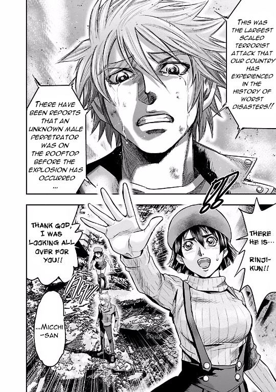 Choujin Sensen Chapter 17.2 page 6 - Chapter 17 v2 : Round Spiral Isaac