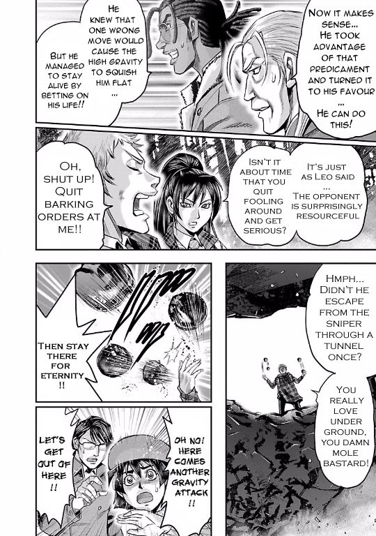 Choujin Sensen Chapter 18 page 12 - Chapter 18 : The Long Cries of Eternity