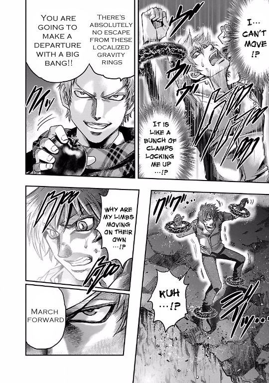 Choujin Sensen Chapter 19 page 12 - Chapter 19 : Salamander Flash