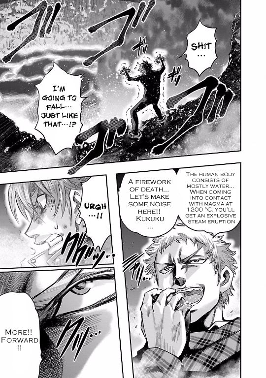 Choujin Sensen Chapter 19 page 13 - Chapter 19 : Salamander Flash