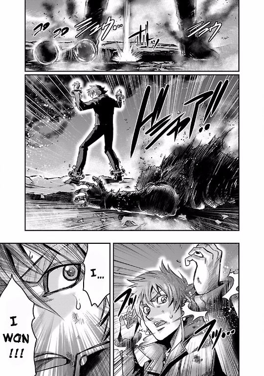 Choujin Sensen Chapter 19 page 27 - Chapter 19 : Salamander Flash