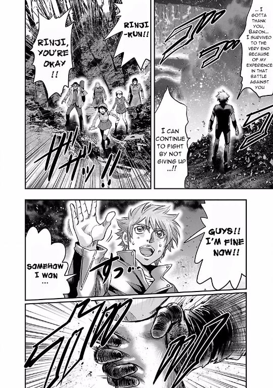 Choujin Sensen Chapter 19 page 28 - Chapter 19 : Salamander Flash