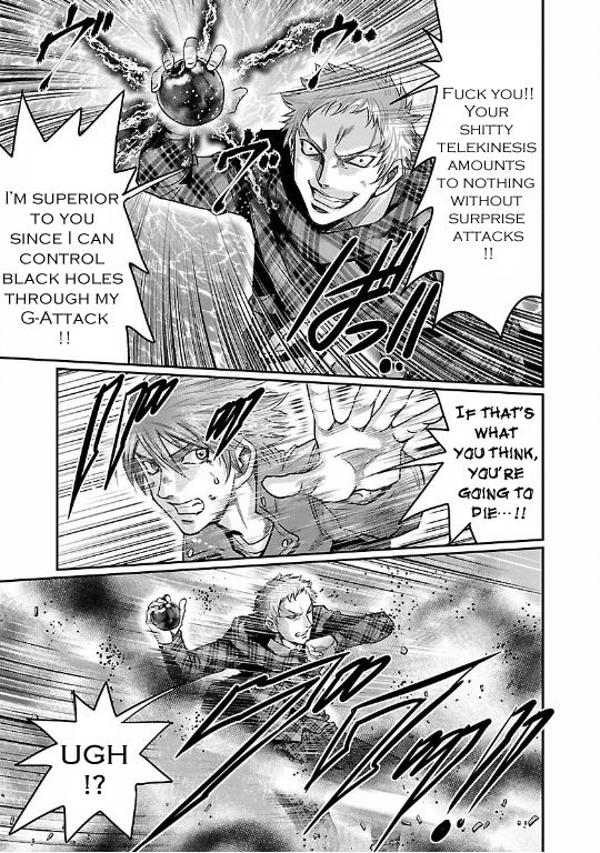 Choujin Sensen Chapter 19 page 3 - Chapter 19 : Salamander Flash