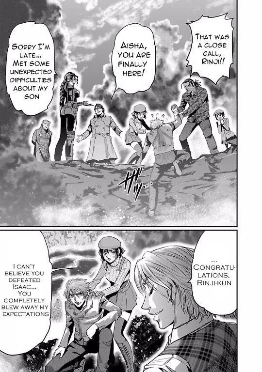 Choujin Sensen Chapter 19 page 33 - Chapter 19 : Salamander Flash
