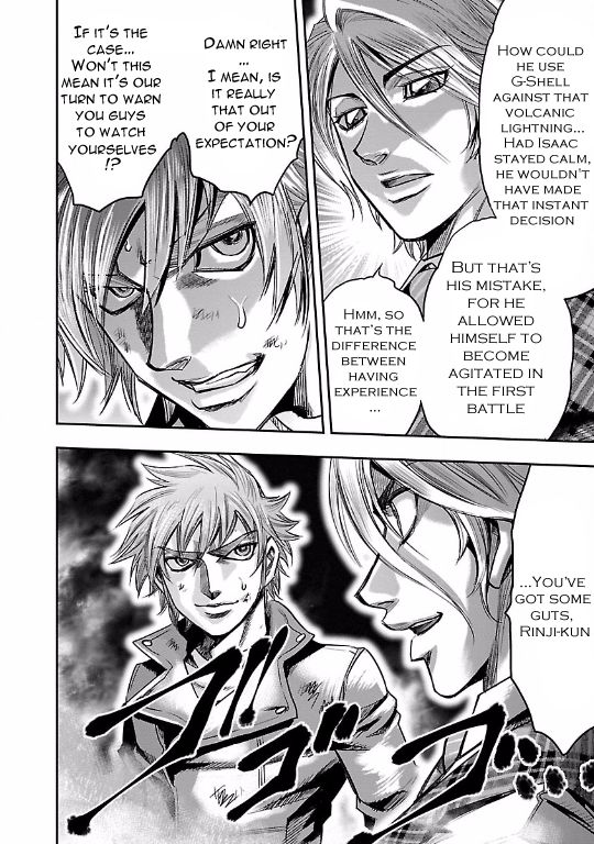 Choujin Sensen Chapter 19 page 34 - Chapter 19 : Salamander Flash