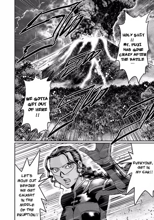 Choujin Sensen Chapter 19 page 36 - Chapter 19 : Salamander Flash