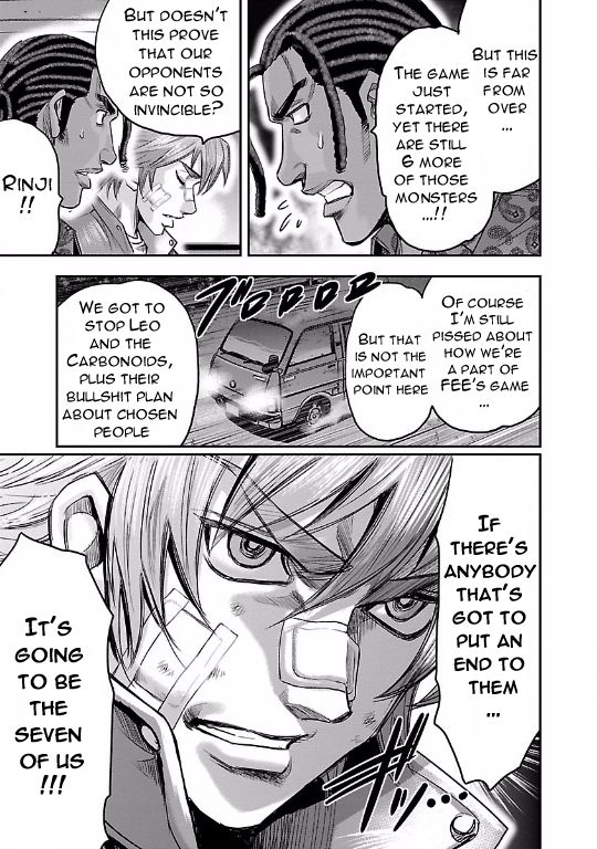 Choujin Sensen Chapter 19 page 39 - Chapter 19 : Salamander Flash