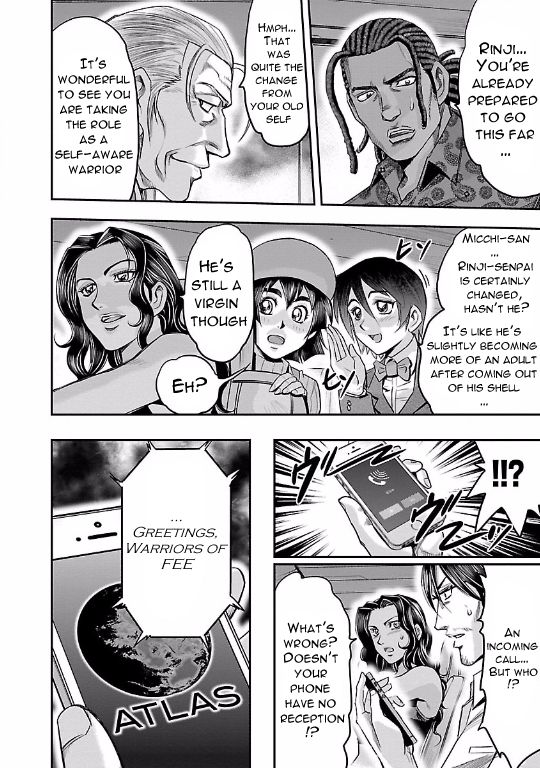 Choujin Sensen Chapter 19 page 40 - Chapter 19 : Salamander Flash