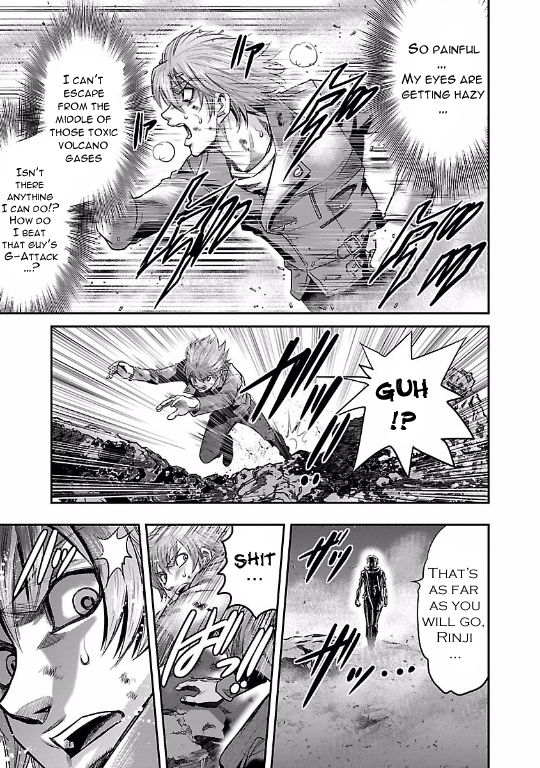 Choujin Sensen Chapter 19 page 7 - Chapter 19 : Salamander Flash