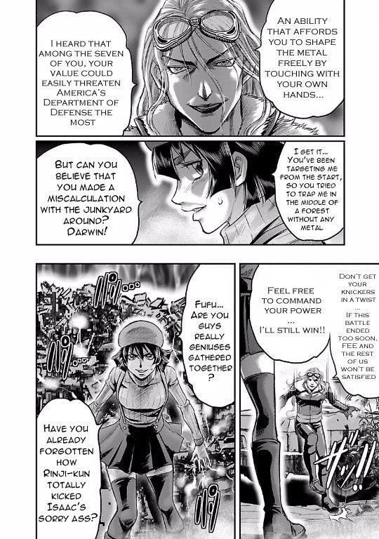 Choujin Sensen Chapter 20 page 34 - Chapter 20 : Evolution Music