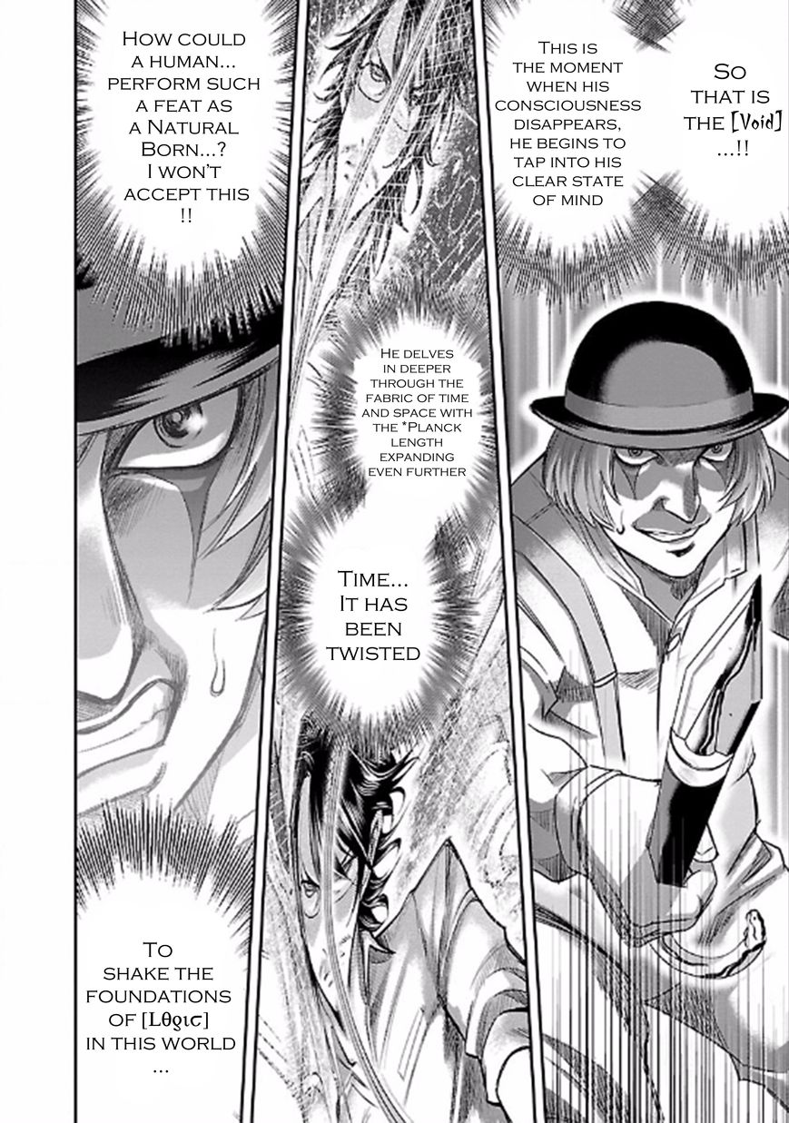 Choujin Sensen Chapter 22 page 38 - Chapter 22 : Foam of Paradox