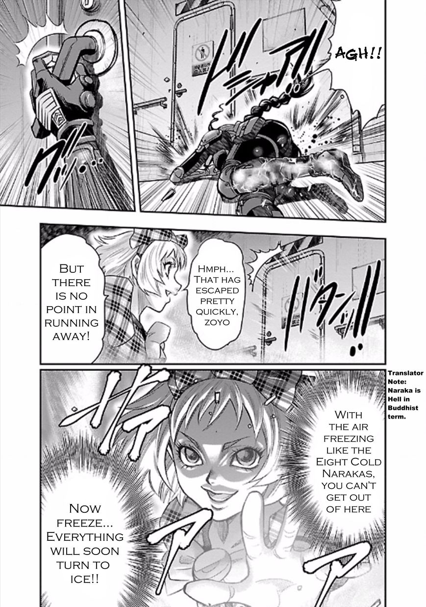 Choujin Sensen Chapter 23 page 35 - Chapter 23 : Tornado Princess